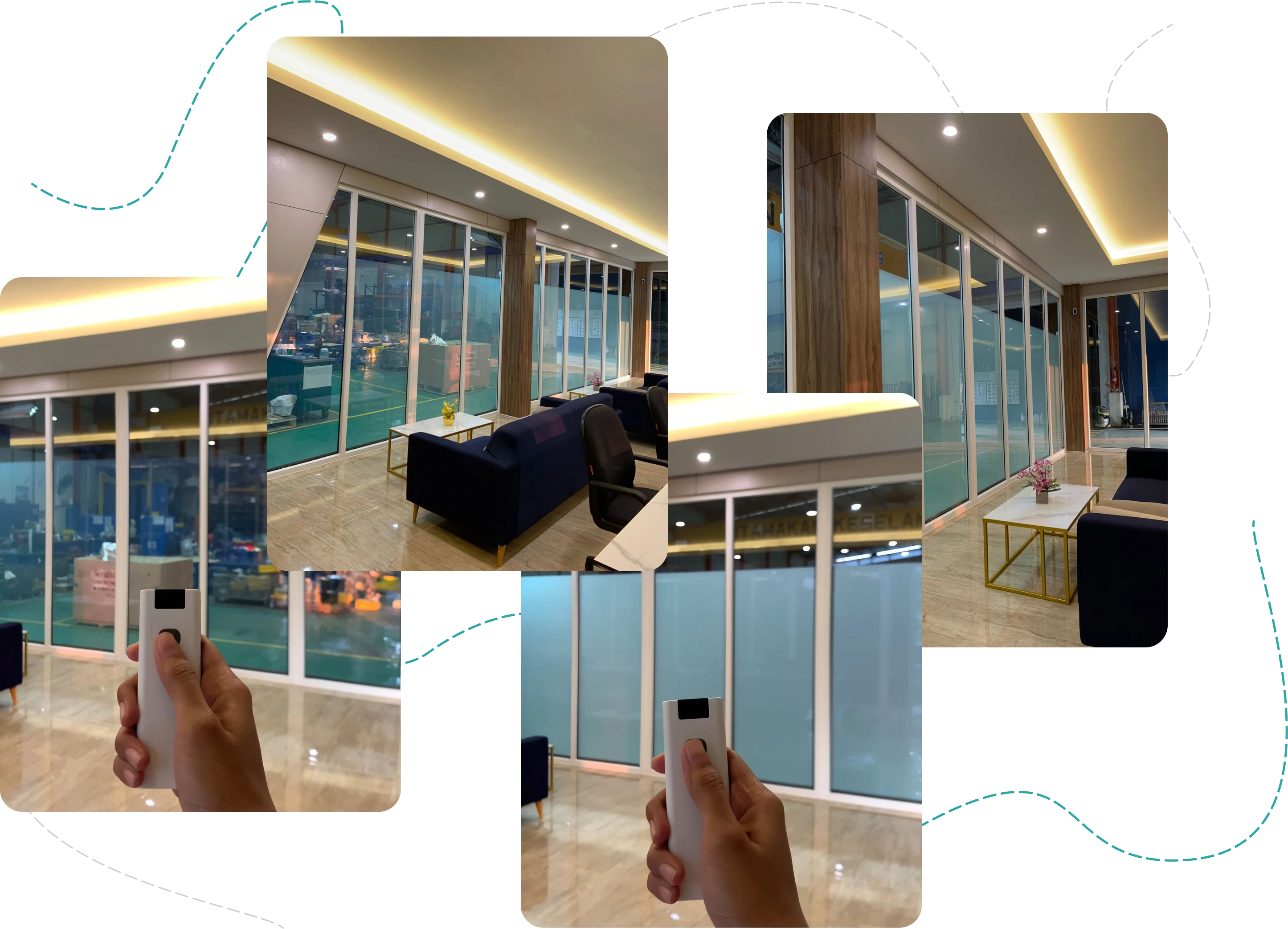 Galeri Portofolio Idein Workshop Smart Glass Film